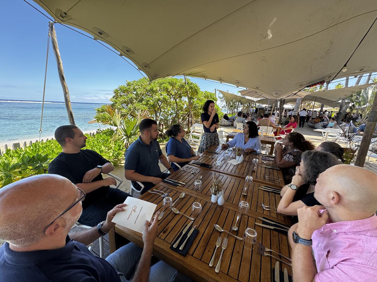 Le repas convivial en octobre 2025