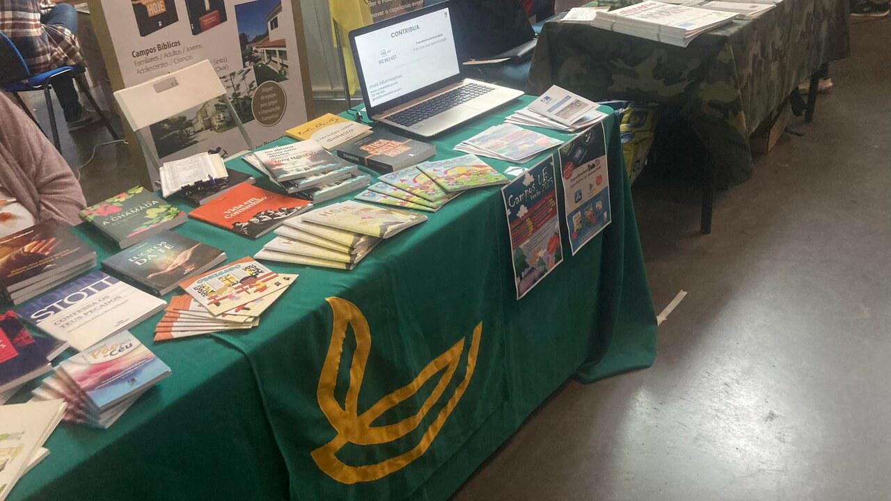 Stand UB dia Fórum Evangélico
