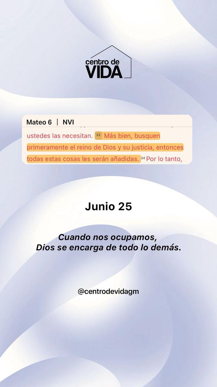 MIERCOLES 25