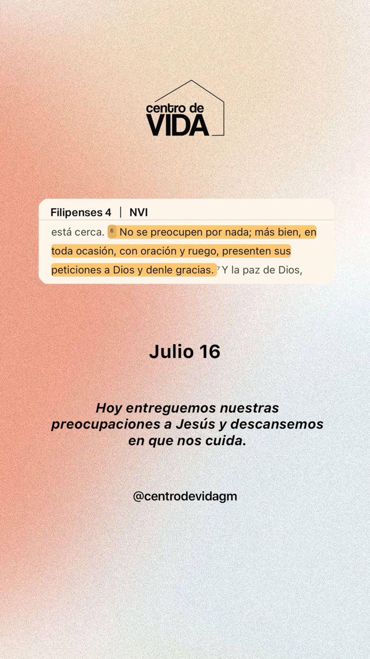 MIERCOLES 16