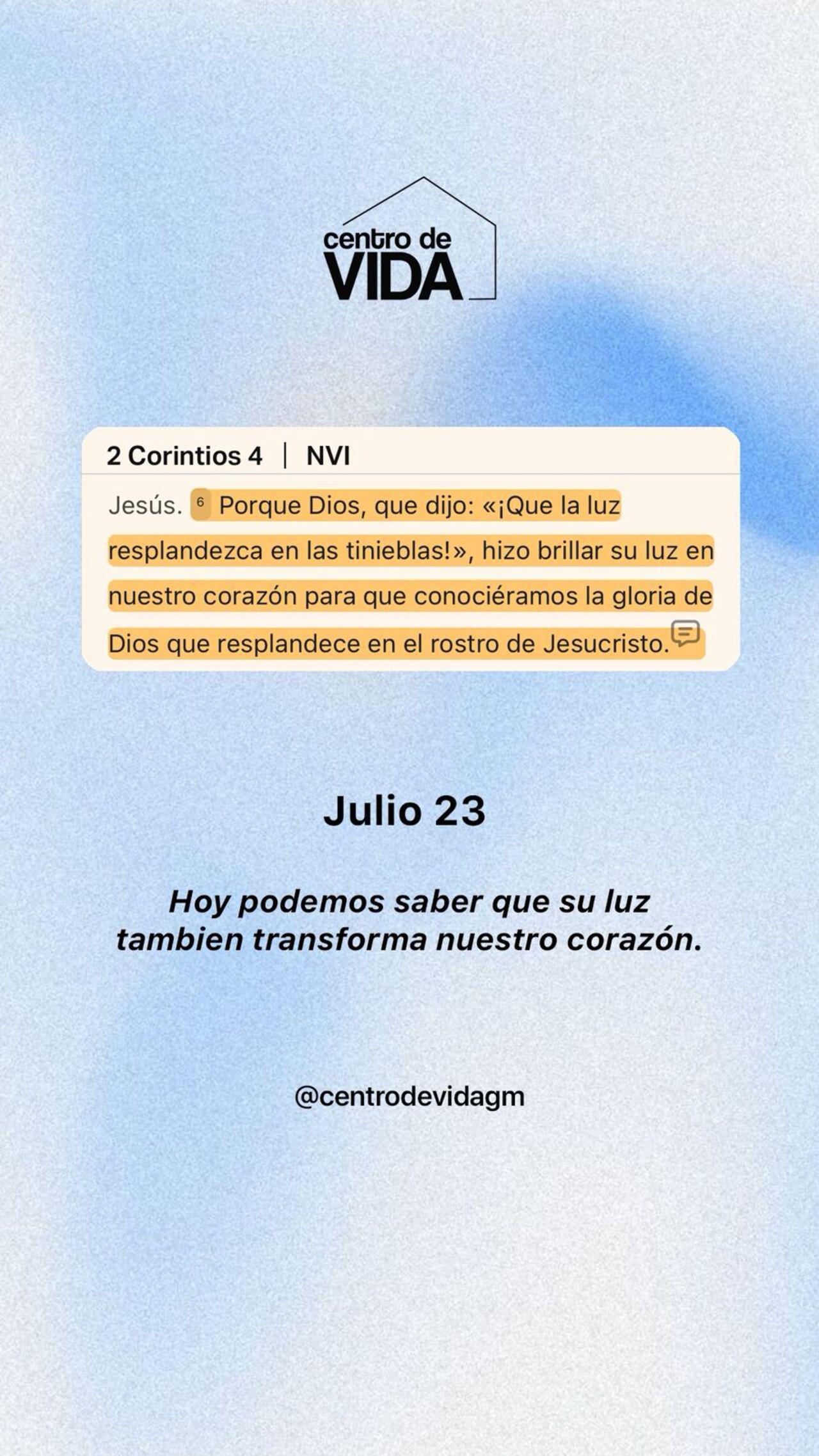 MIERCOLES 23