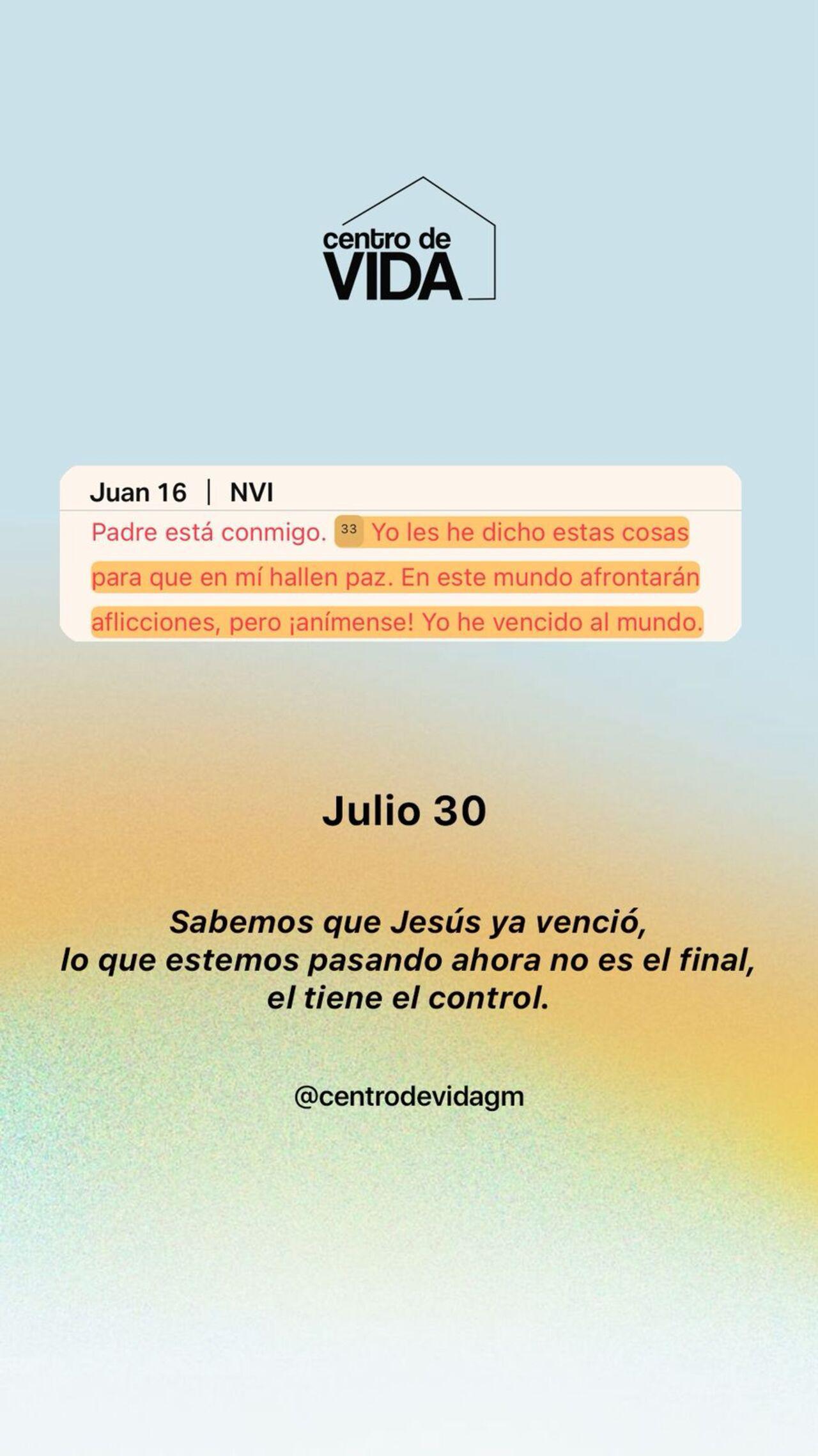 MIERCOLES 30