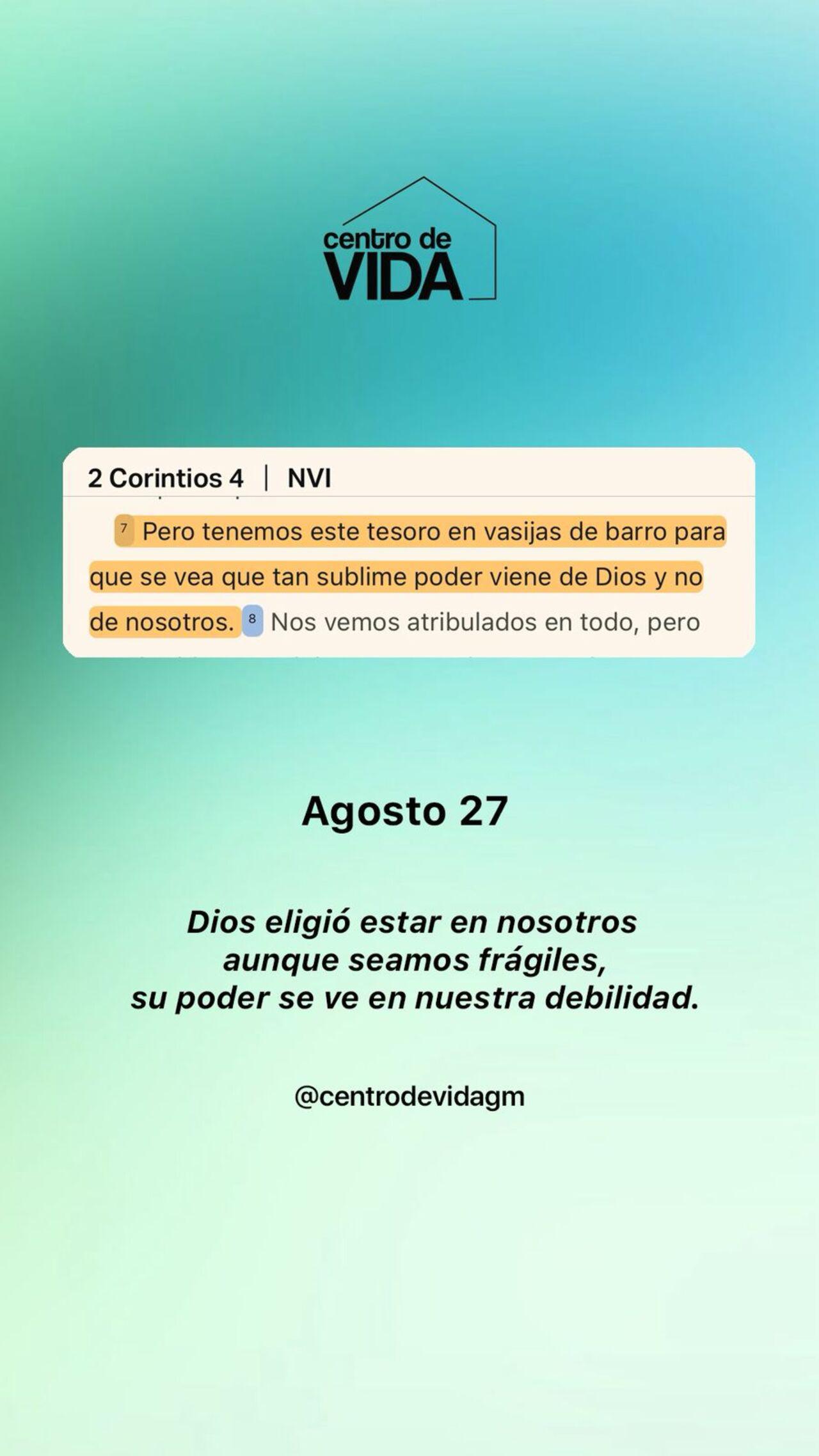 MIERCOLES 27
