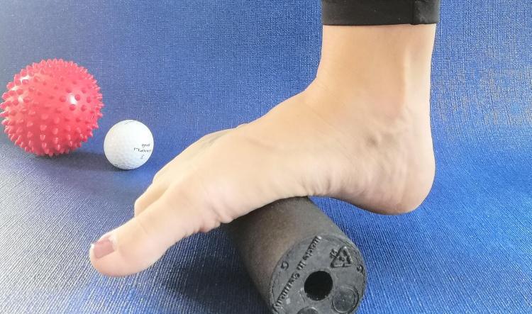 Mini Faszienrolle - Füsse