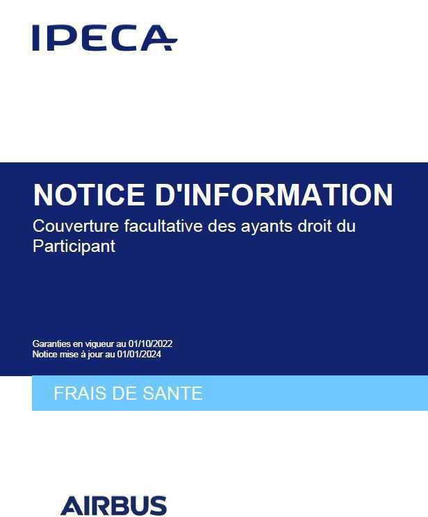 Brochure Santé Ayants Droit
