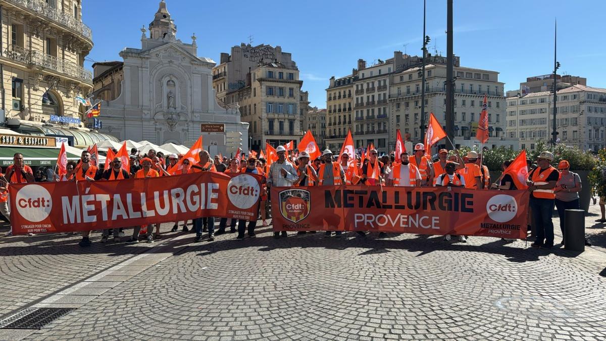 Manifestation Intersyndicale du 18 Septembre 2025 Marseille
