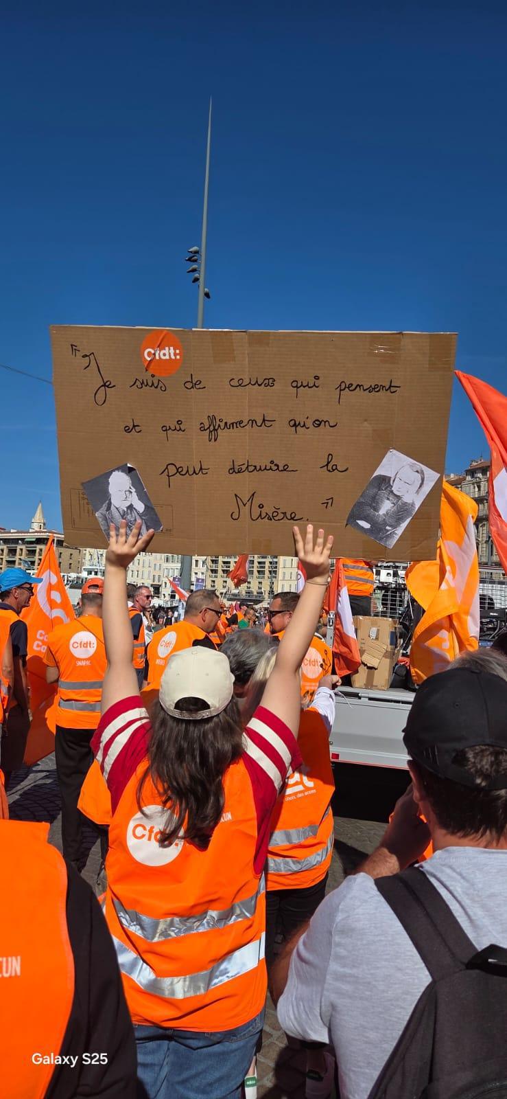 Manifestation Intersyndicale du 18 Septembre 2025 Marseille