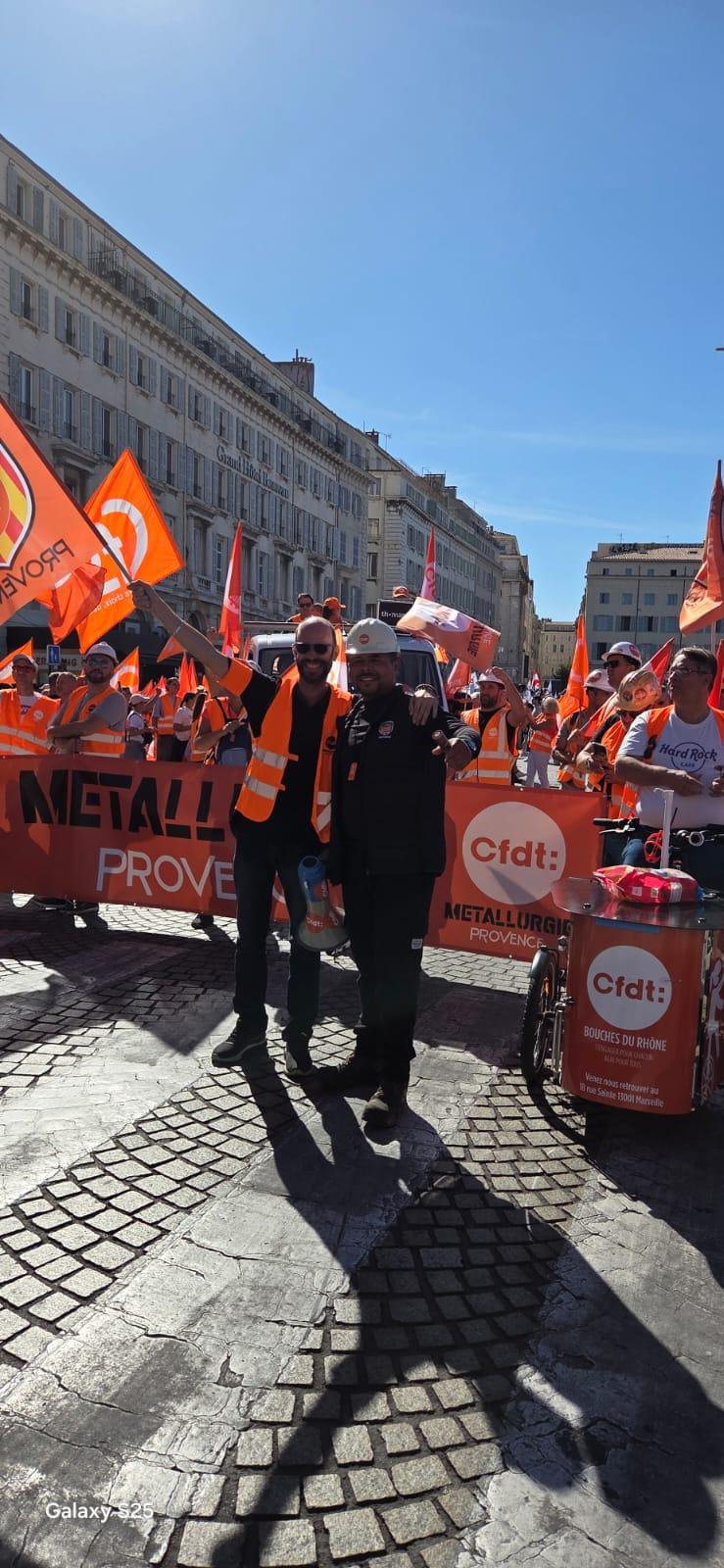 Manifestation Intersyndicale du 18 Septembre 2025 Marseille