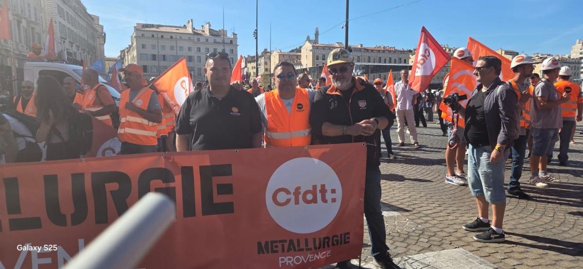 Manifestation Intersyndicale du 18 Septembre 2025 Marseille