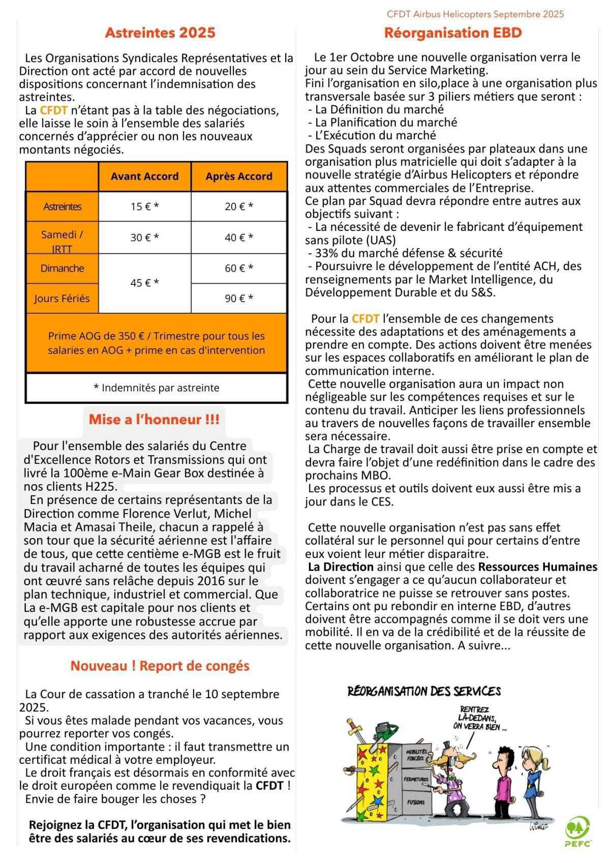 La BUGADE Septembre 2025