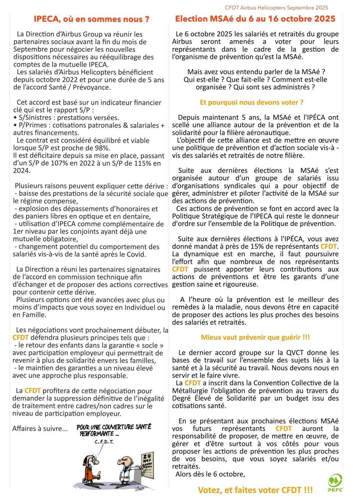 La BUGADE Septembre 2025