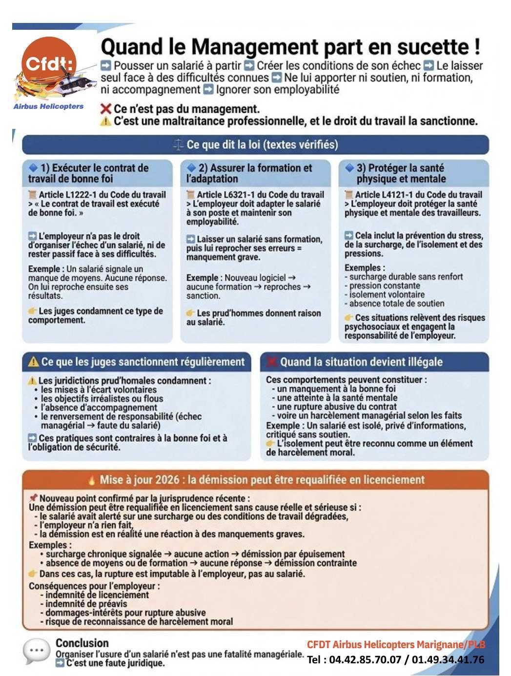 Quand le Management part en sucette ! Quand le Management part en sucette !