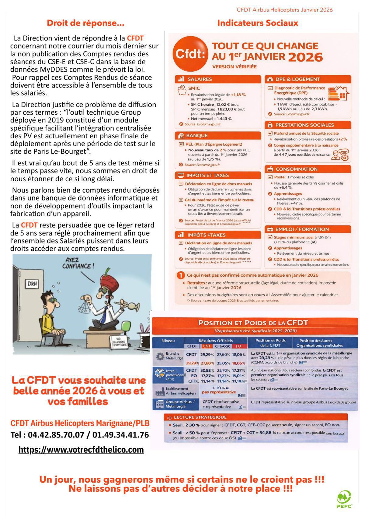 LA BUGADE Janvier 2026