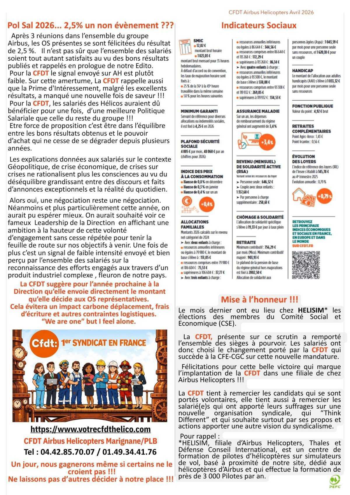 LA BUGADE Avril 2026