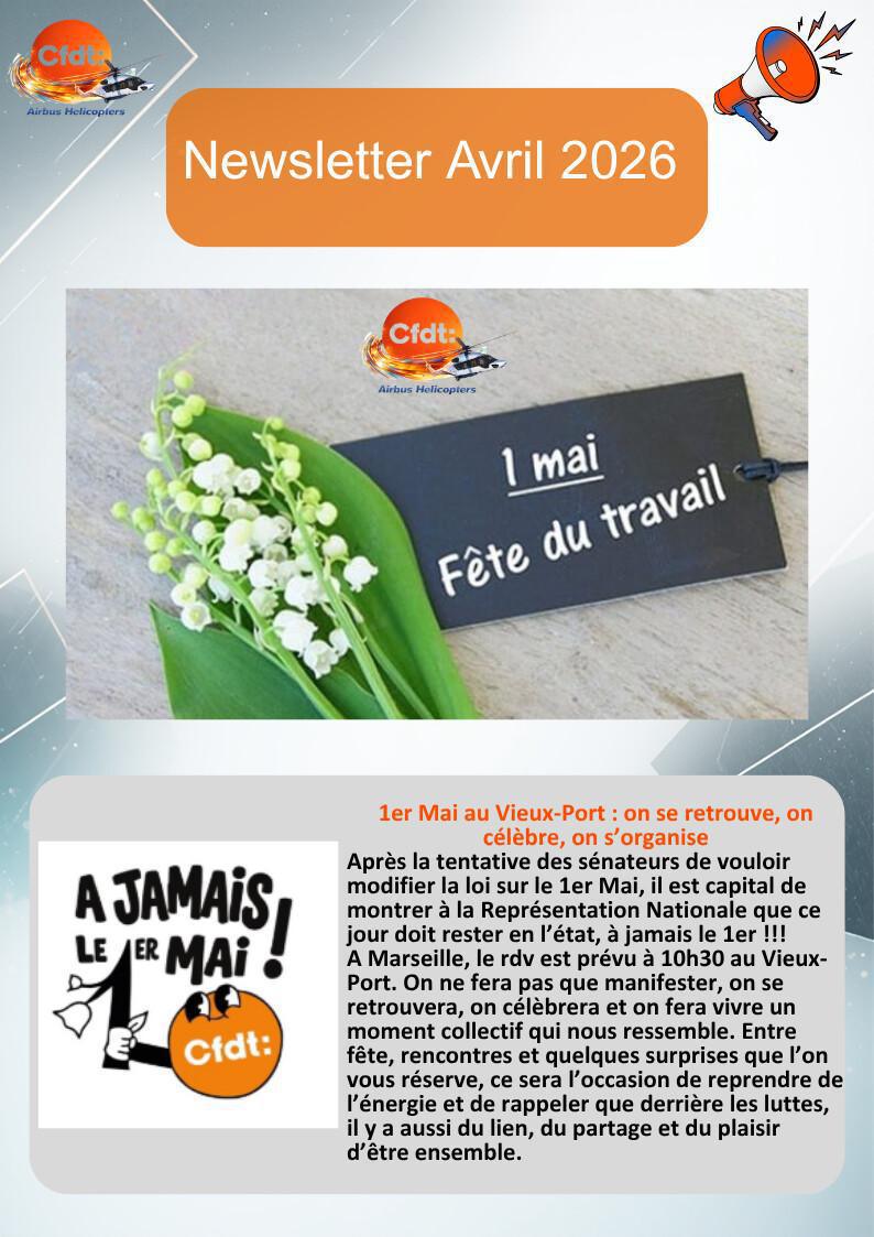 Newsletter Avril 2026