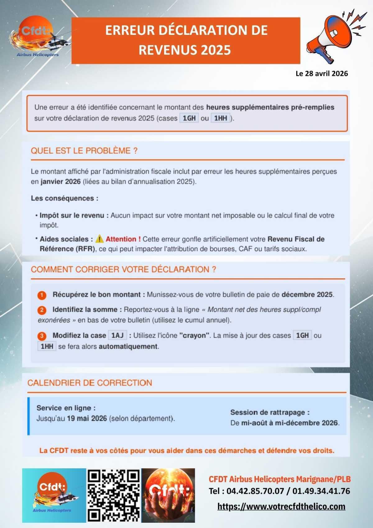 A toutes celles et ceux qui ont fait des heures supplémentaires en 2025, cette communication est pour vous.