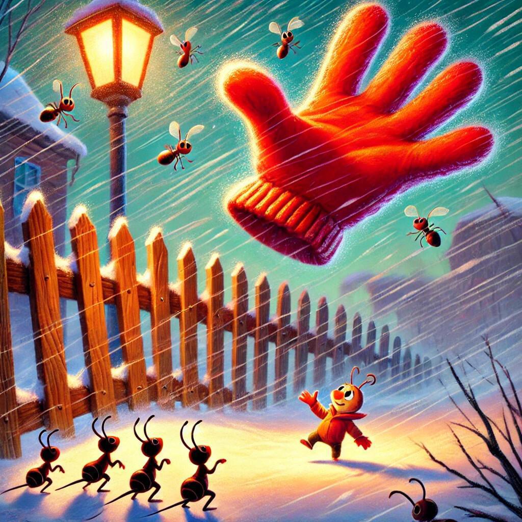 A világjáró piros kesztyű A világjáró piros kesztyű