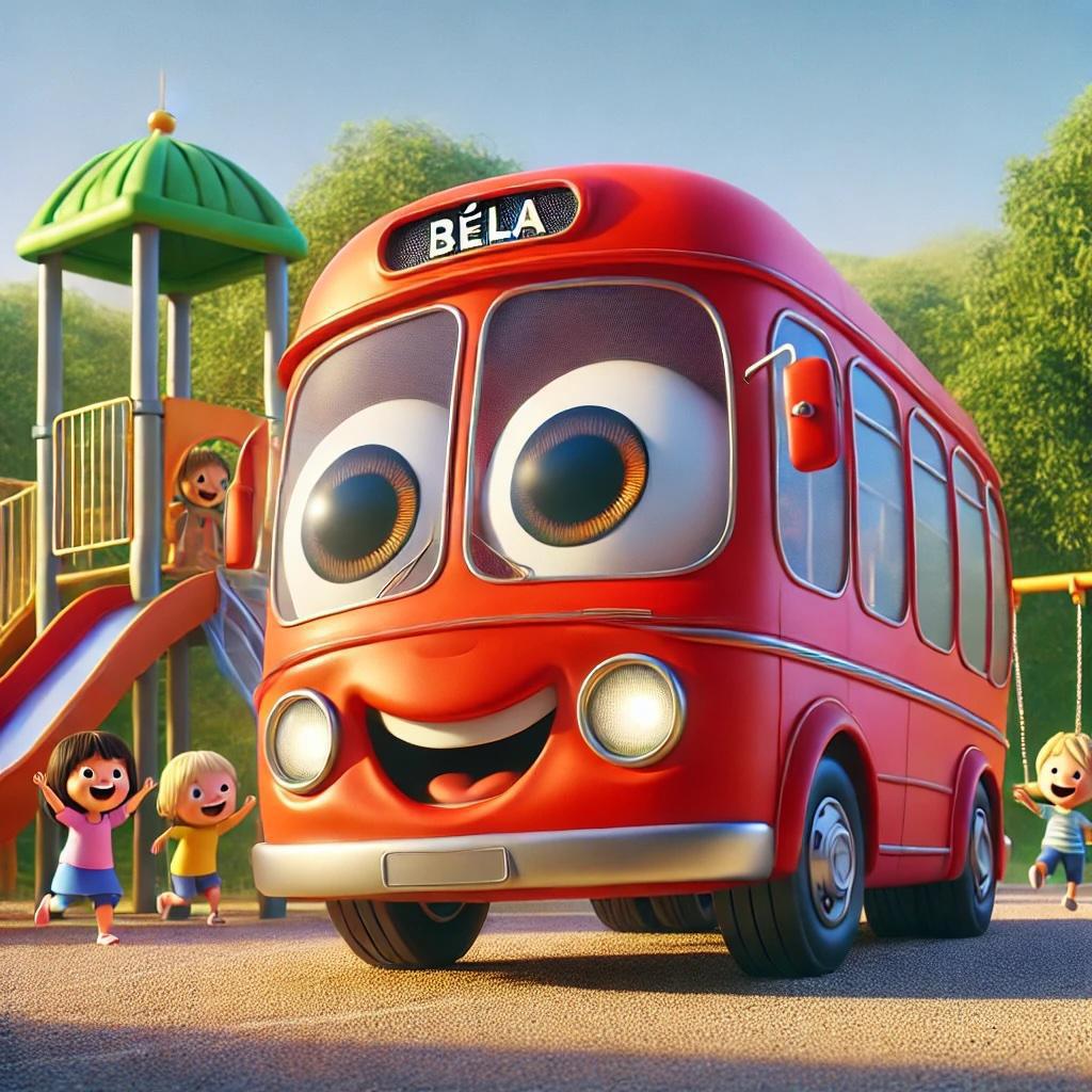 Béla, a bátor busz