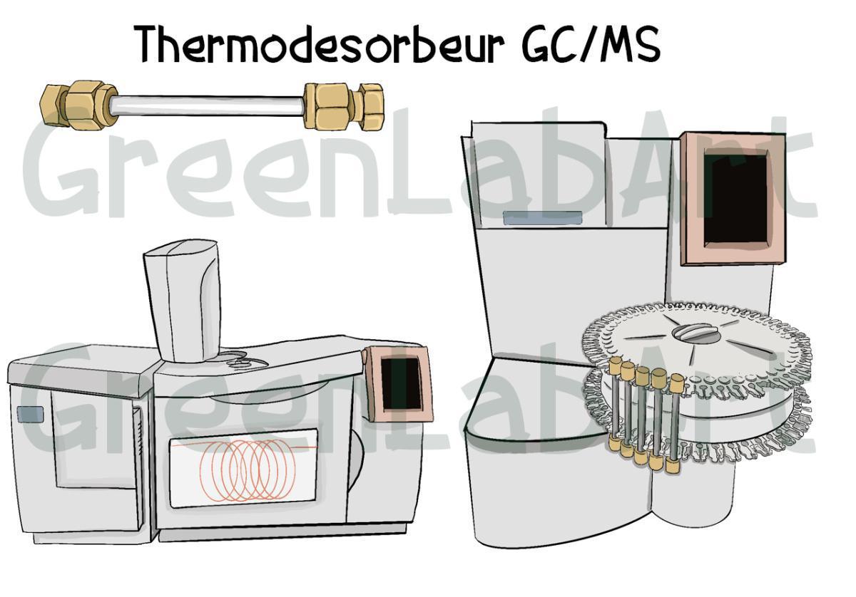 Thermodesorbeur GC/MS 