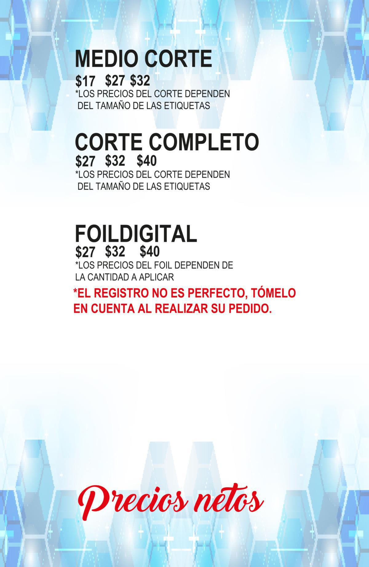 Lista de Precios