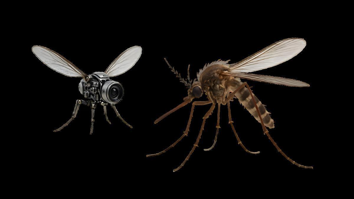Micro-Drones the Size of Mosquitoes