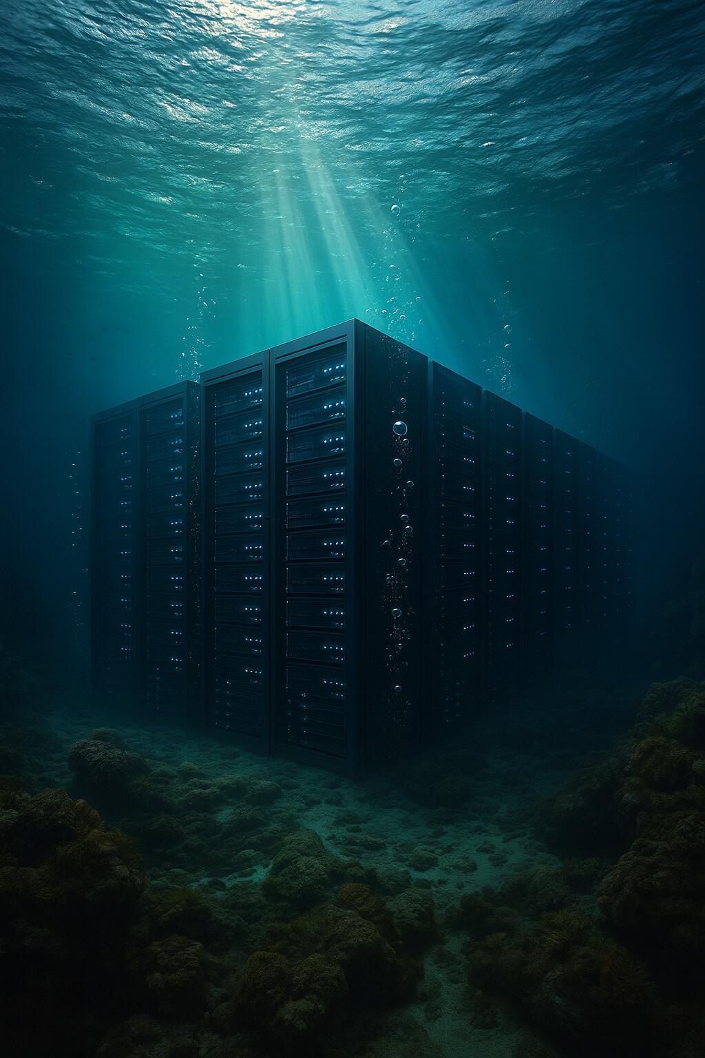 Beneath the Waves the Internet Cools Beneath the Waves the Internet Cools