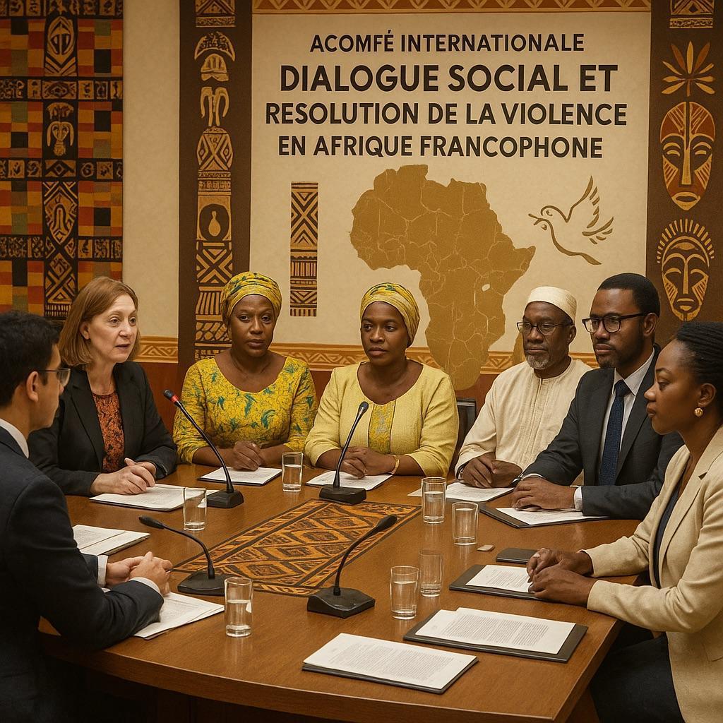 Un colloque international à Moundou explore les voies du dialogue social pour résoudre les violences en Afrique francophone Un colloque international à Moundou explore les voies du dialogue social pour résoudre les violences en Afrique francophone