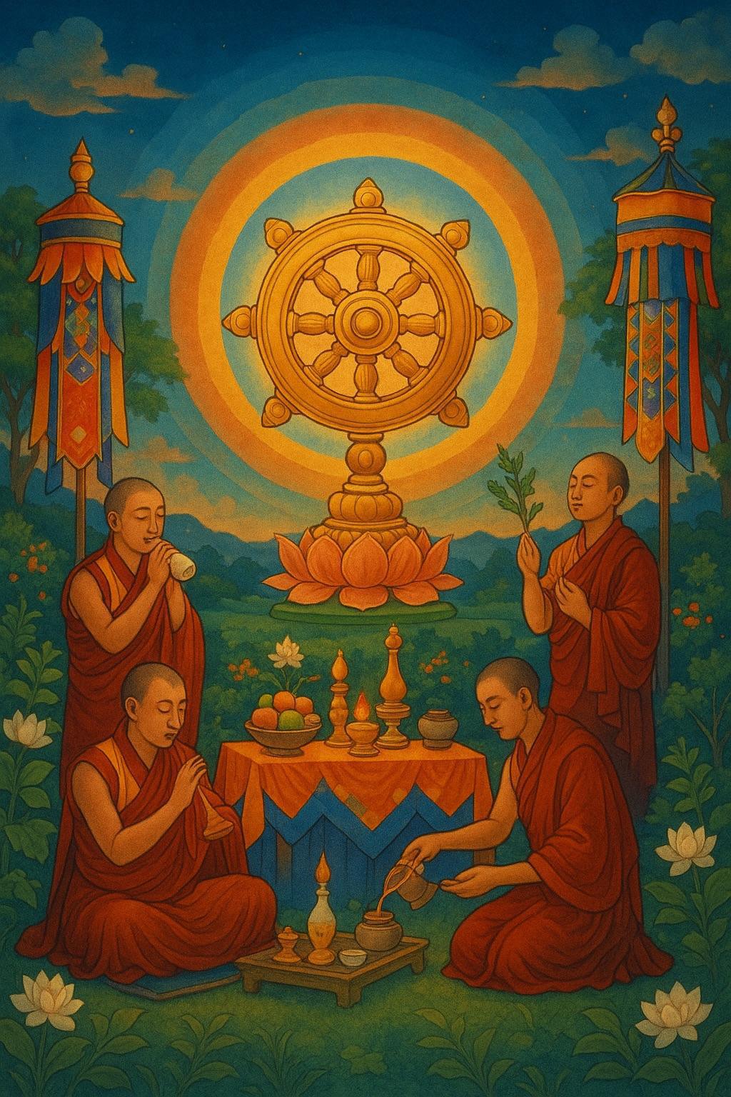 Chökhor Düchen 2025 : Quand le Bouddha inspire la roue du Temps Chökhor Düchen 2025 : Quand le Bouddha inspire la roue du Temps