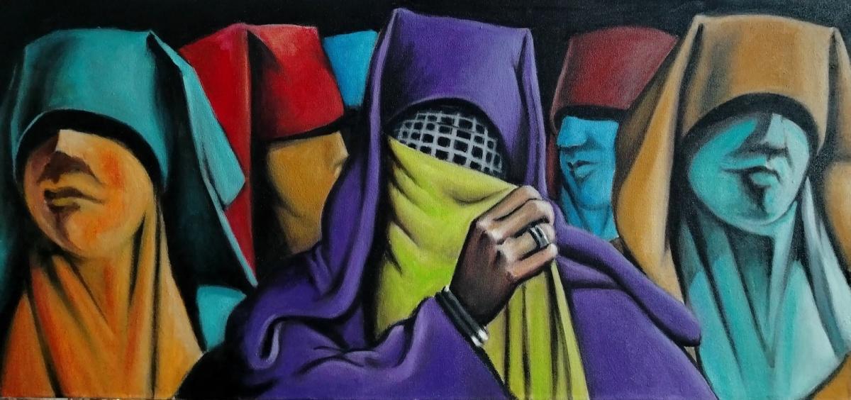 Reconversion II d’Abderrafie Gueddali à la Galerie Artem Casablanca