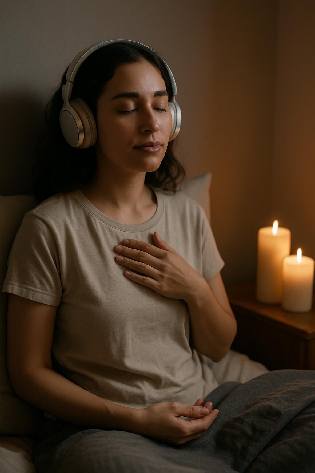 🎧 Audio Guide: Preparing for Sleep with 852 Hz
