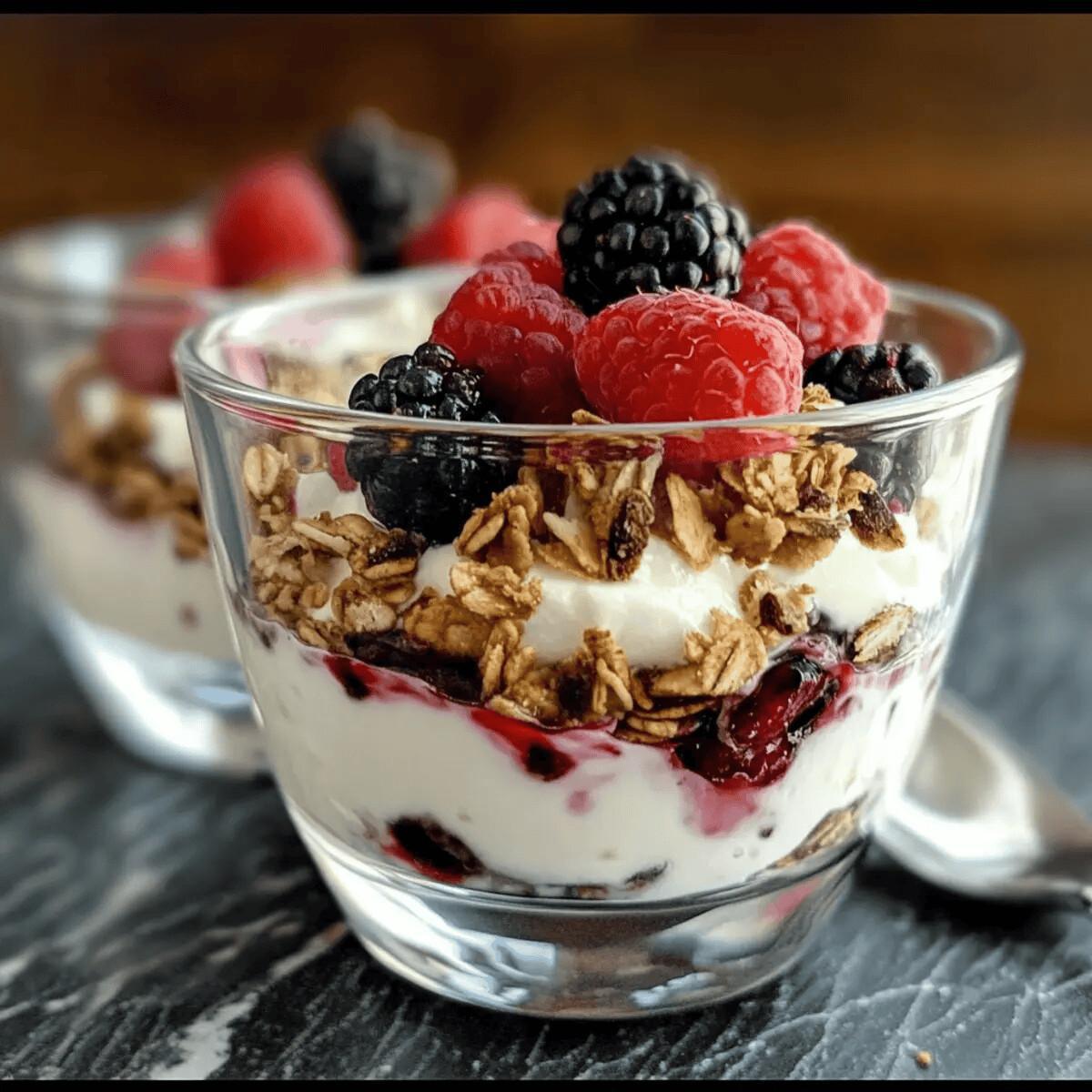 Yogurt Berry Parfait