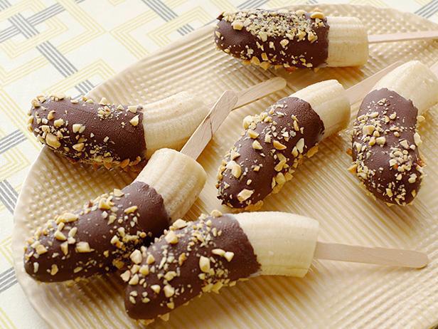 Frozen Banana Pops
