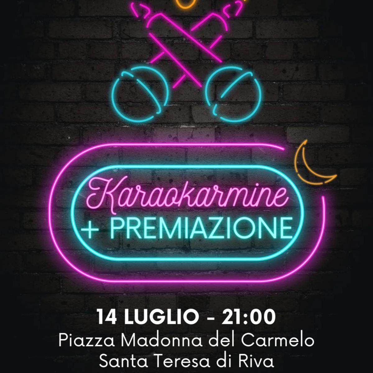 Karaokarmine & premiazione