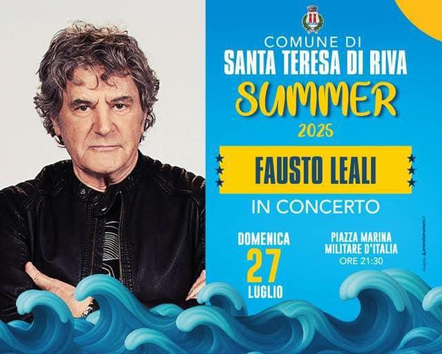 Fausto Leali in Concerto (inizio ore 21:30)