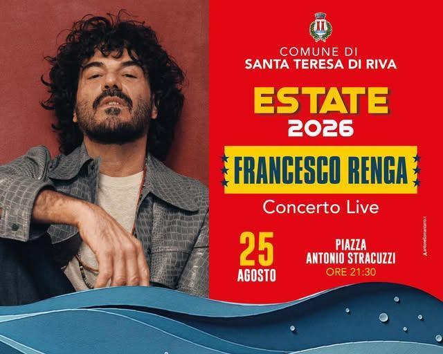 Francesco Renga - Concerto Live (start h. 21.30)