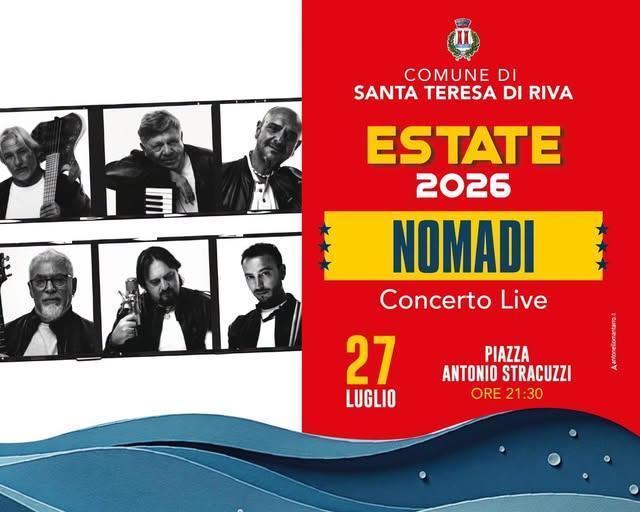 Nomadi - concerto live (start h. 21.30)