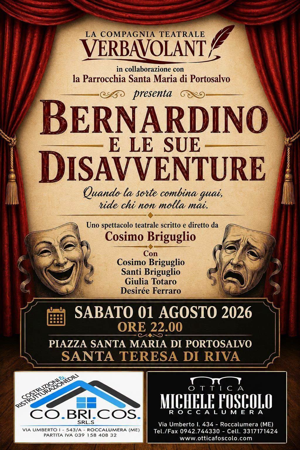 Bernardino e le sue Disavventure (inizio ore 21.00)