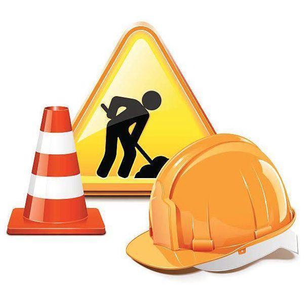 Roadwork on Creston Boulevard, September 24-25/26