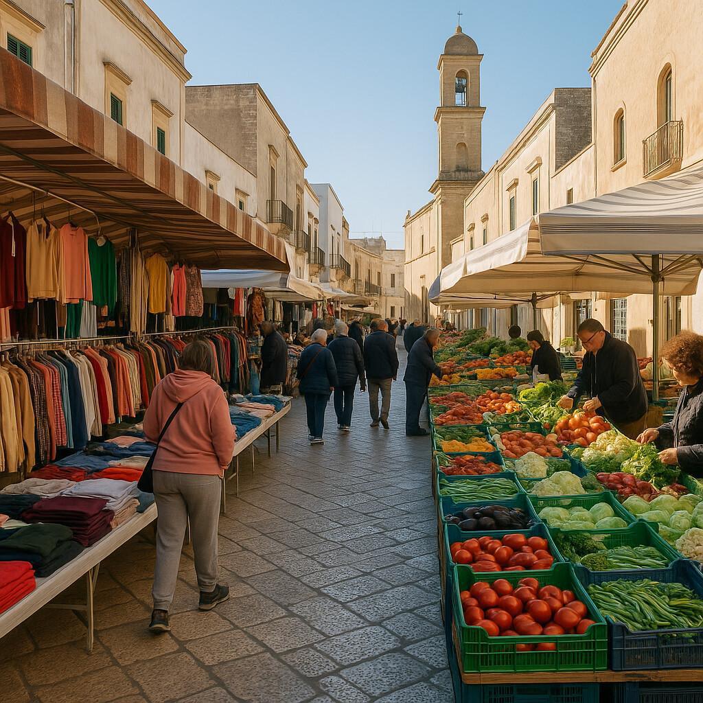 🌾 Morciano di Leuca – Il mercato del martedì mattina 🌾 🌾 Morciano di Leuca – Il mercato del martedì mattina 🌾