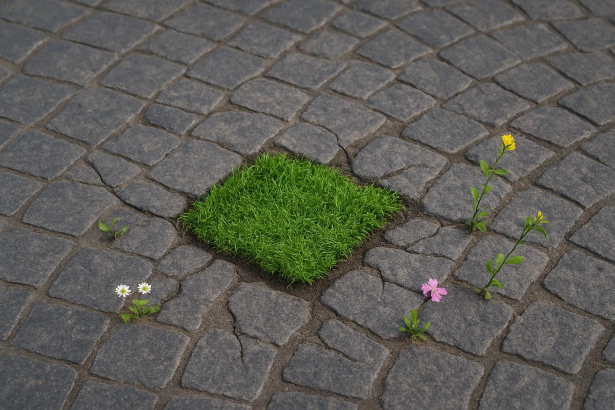 Meine entsiegelte Fläche