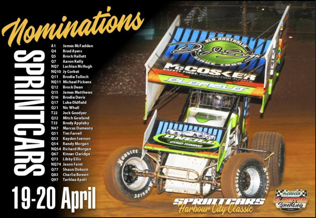 Results - Apr. 19-20 Gladstone Speedway (QLD) Jock Goodyer Hot To Trot In Harbour City Classic Finale