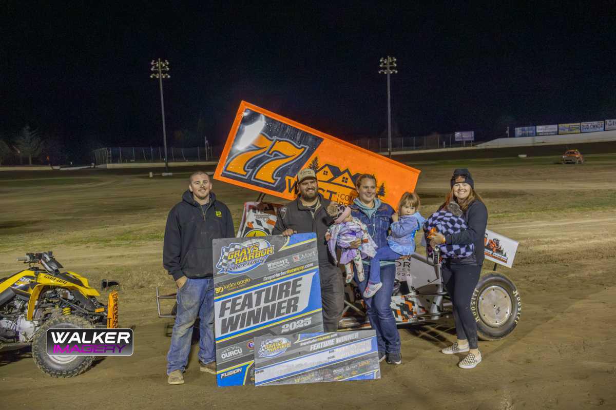 Results - Apr. 19 Grays Harbor Raceway - Hillier, Blood & Rinkel Take Season Opener Spoils at GHR