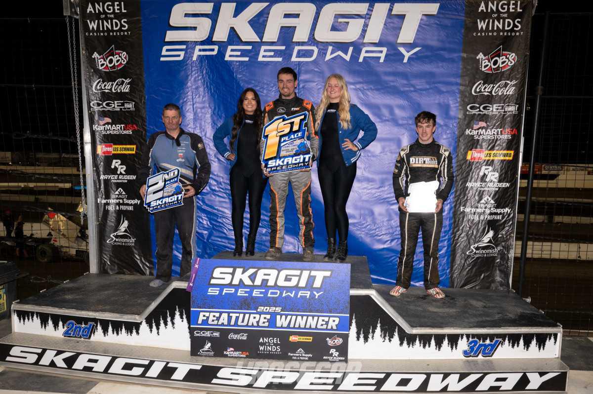 Skagit Speedway is BACK! Starks, Jacobson, Westergard Notch First Honors