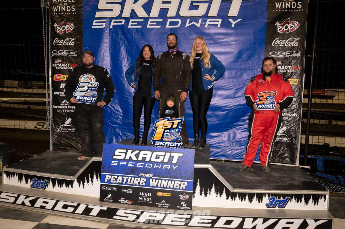 Skagit Speedway is BACK! Starks, Jacobson, Westergard Notch First Honors