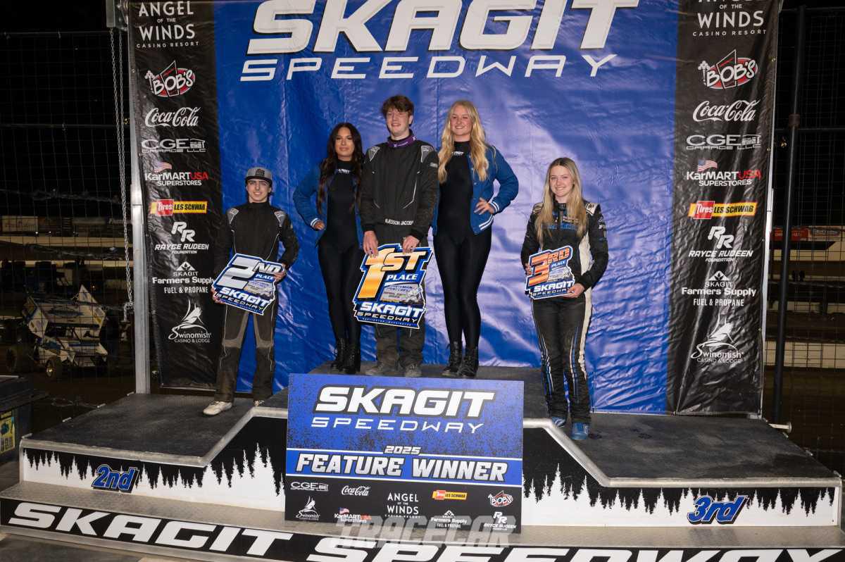 Skagit Speedway is BACK! Starks, Jacobson, Westergard Notch First Honors