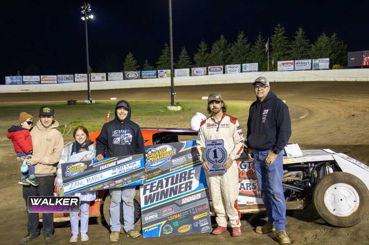 Four New Winners in Week 3 Action At Grays Harbor Raceway (WA)