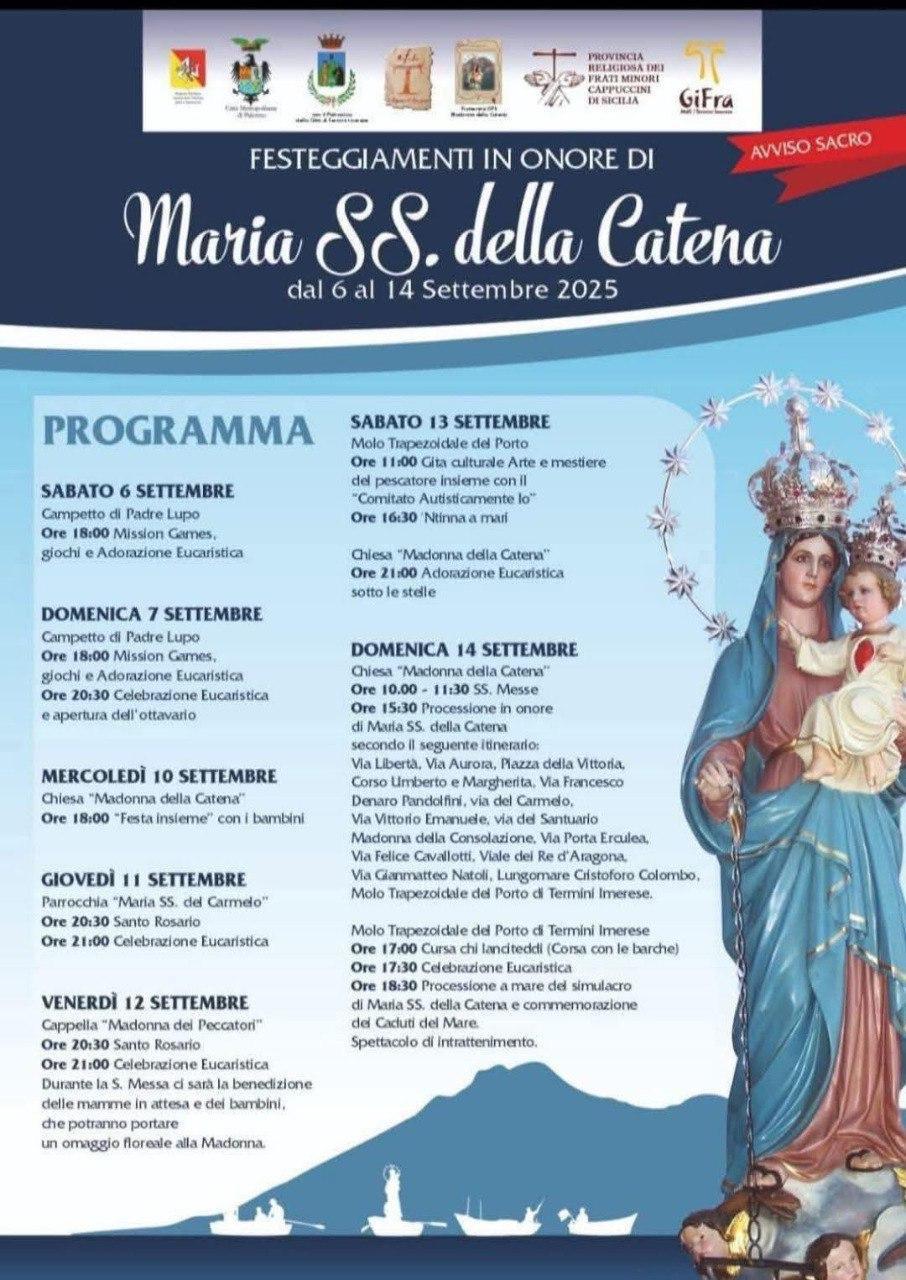 Festa in onore della Madonna della Catena 