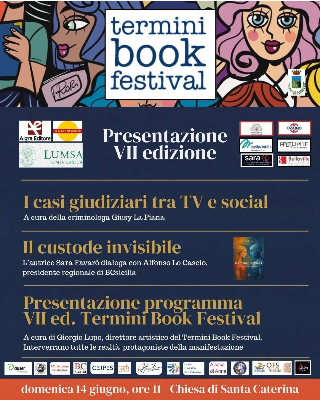 Presentazione VII edizione "Termini Book Festival" (inizio ore 11.00)
