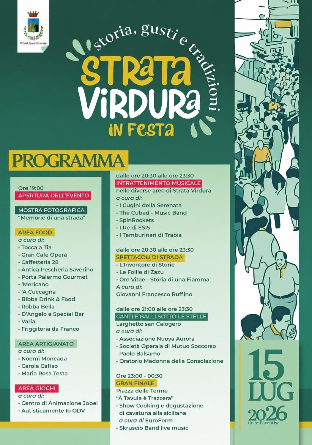 Strata Verdura In Festa (Dalle ore 19.00 alle 24.00)