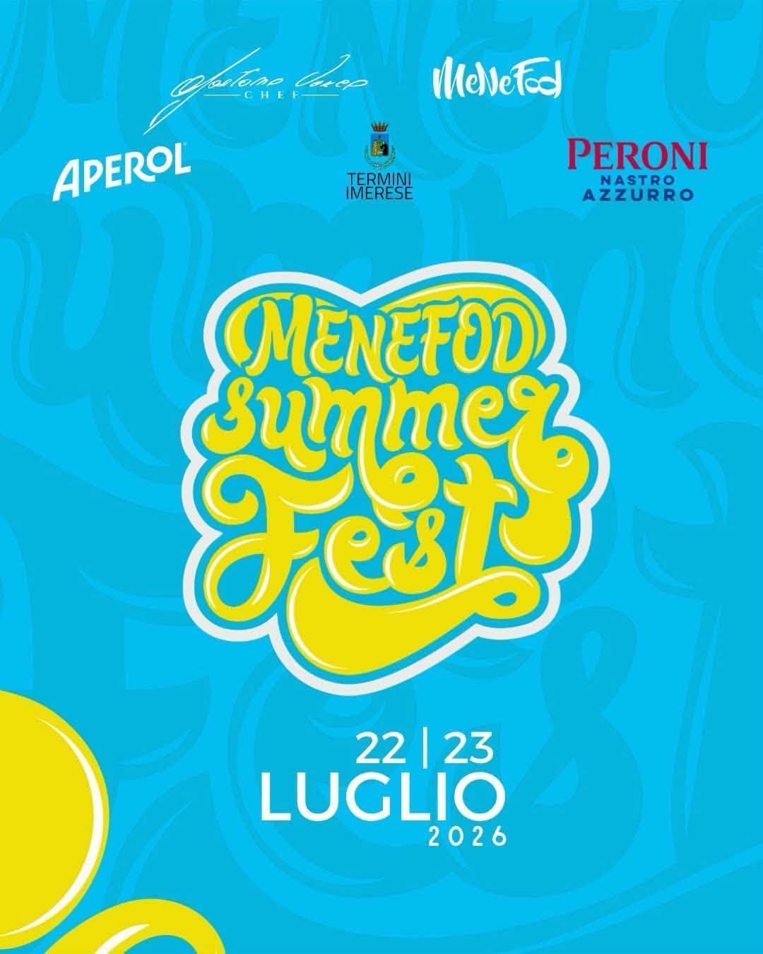 Menefod Summer Fest 2026 (dalle ore 18:00)